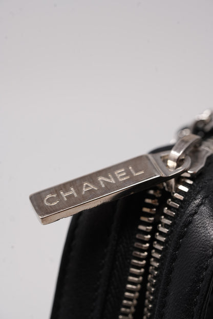 Pre-Owned Chanel Flap Bag Lambskin/ Calfskin