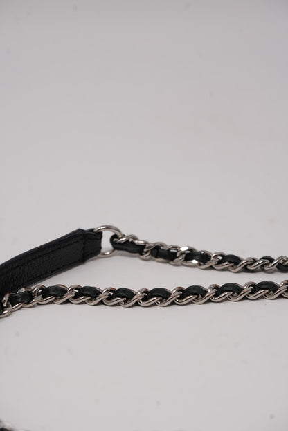Pre-Owned Chanel Flap Bag Lambskin/ Calfskin