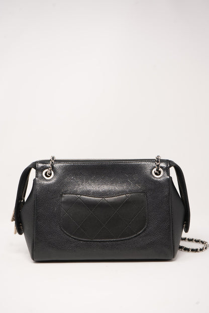 Pre-Owned Chanel Flap Bag Lambskin/ Calfskin
