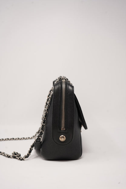 Pre-Owned Chanel Flap Bag Lambskin/ Calfskin