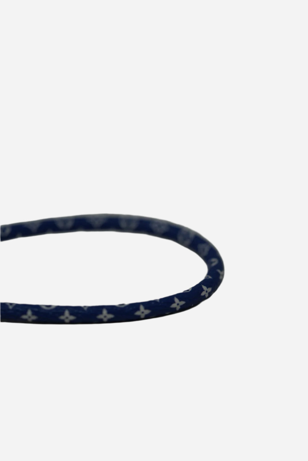 LOUIS VUITTON Monogram Silicone Louise Phone Holder Blue