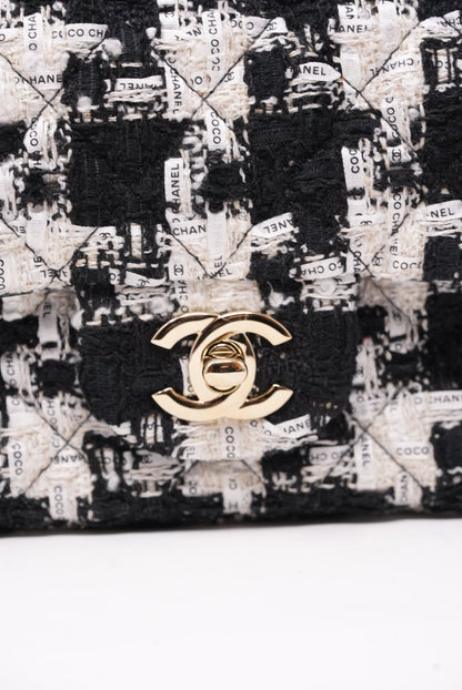 Pre-Owned Chanel Tweed Mini Flap Bag 2020