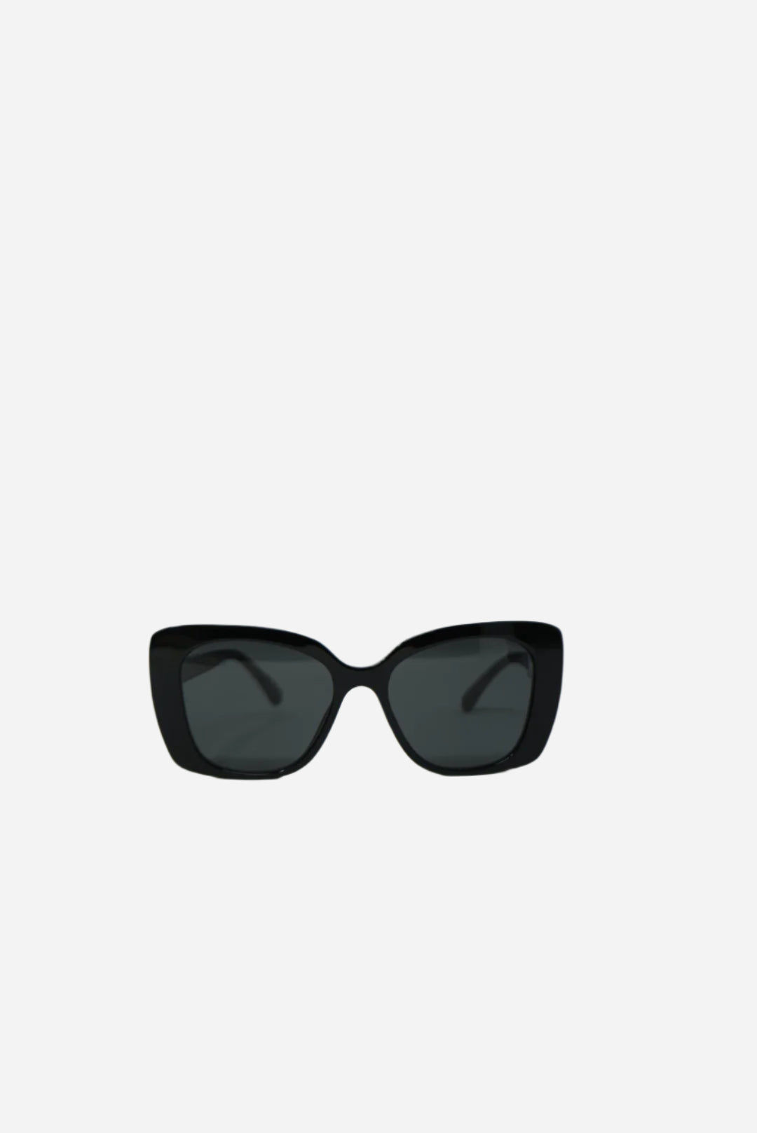 Pre-Owned Chanel Acetate Strass Square Sunglasses