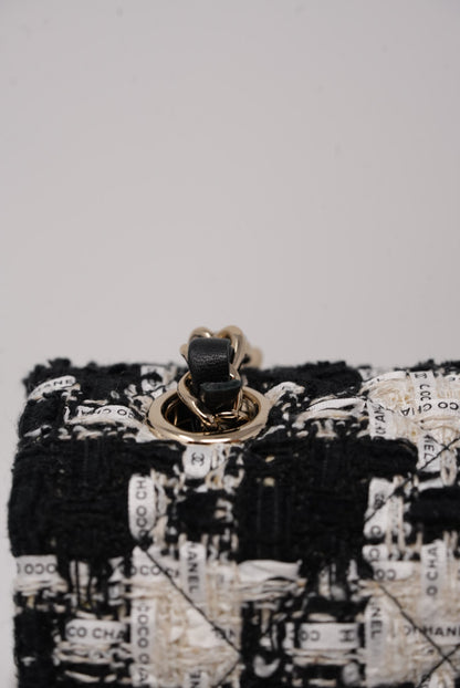 Pre-Owned Chanel Tweed Mini Flap Bag 2020