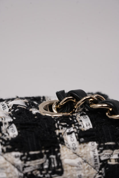 Pre-Owned Chanel Tweed Mini Flap Bag 2020