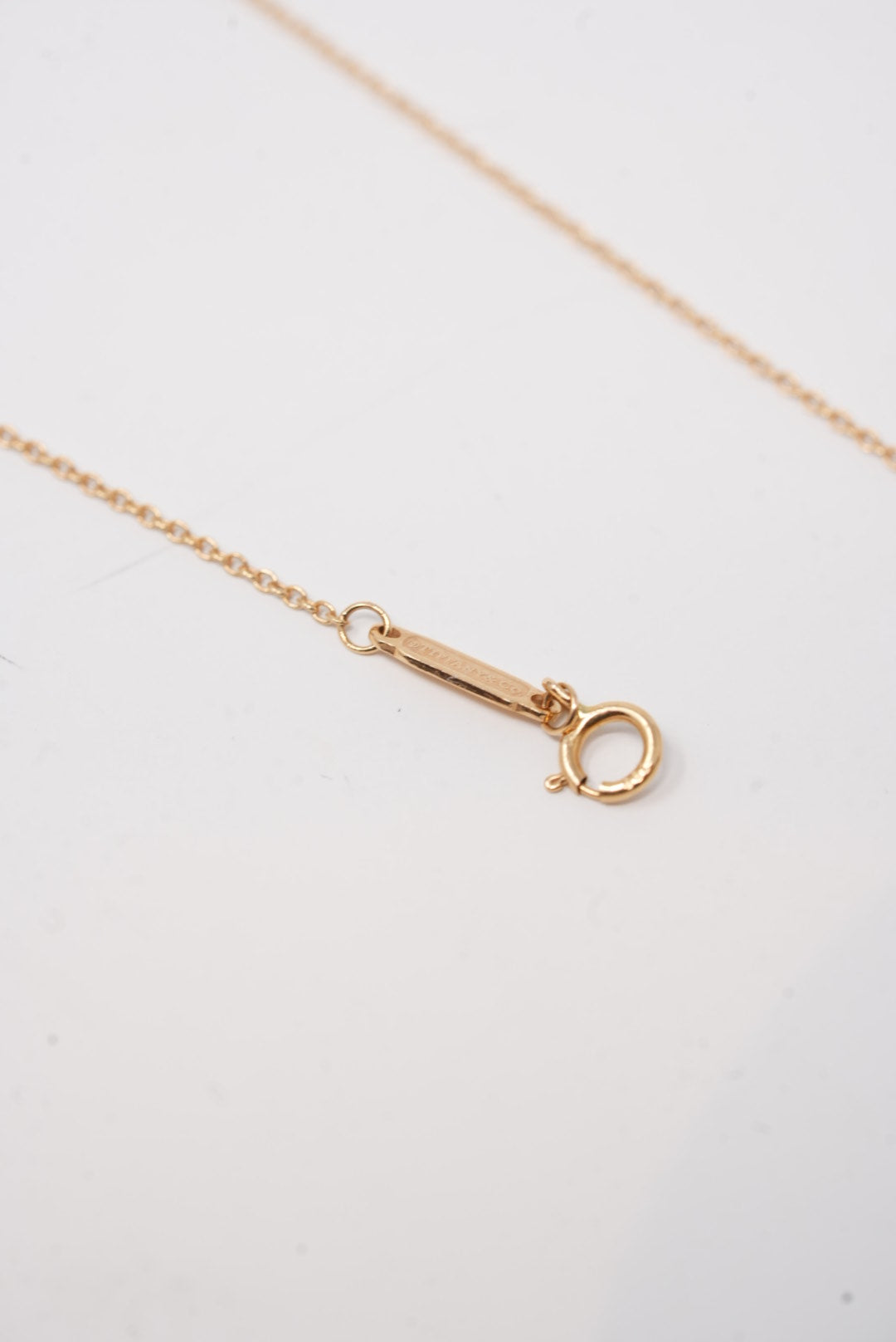 Tiffany Mini T Smile Pendant 18K