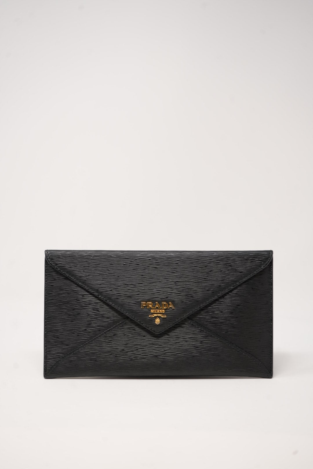 Prada Saffiano Long Wallet Black