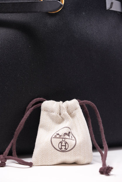 Hermes Herbag 31 Canvas Black New 2021