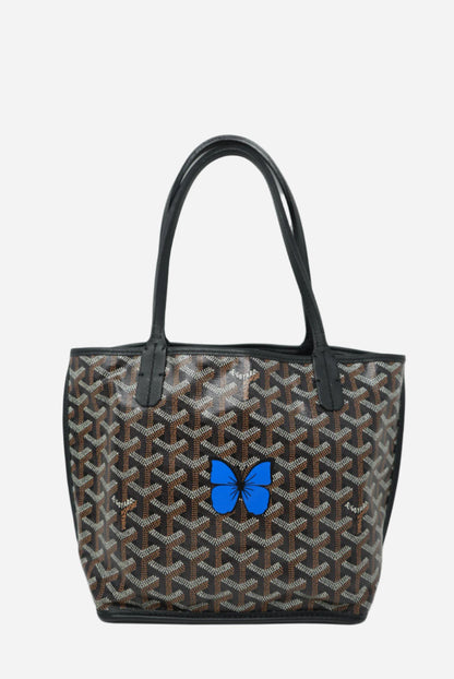Goyard Goyardine Reversible Mini Anjou Black