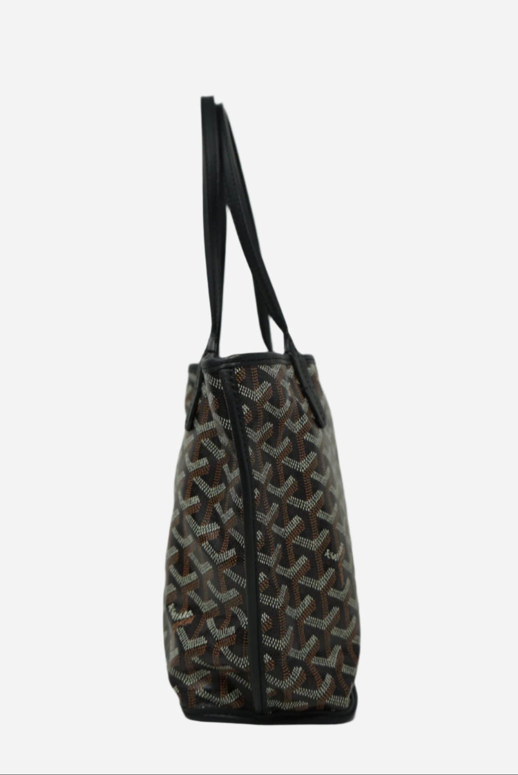 Goyard Goyardine Reversible Mini Anjou Black