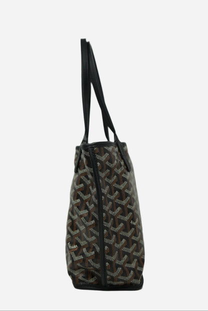 Goyard Goyardine Reversible Mini Anjou Black