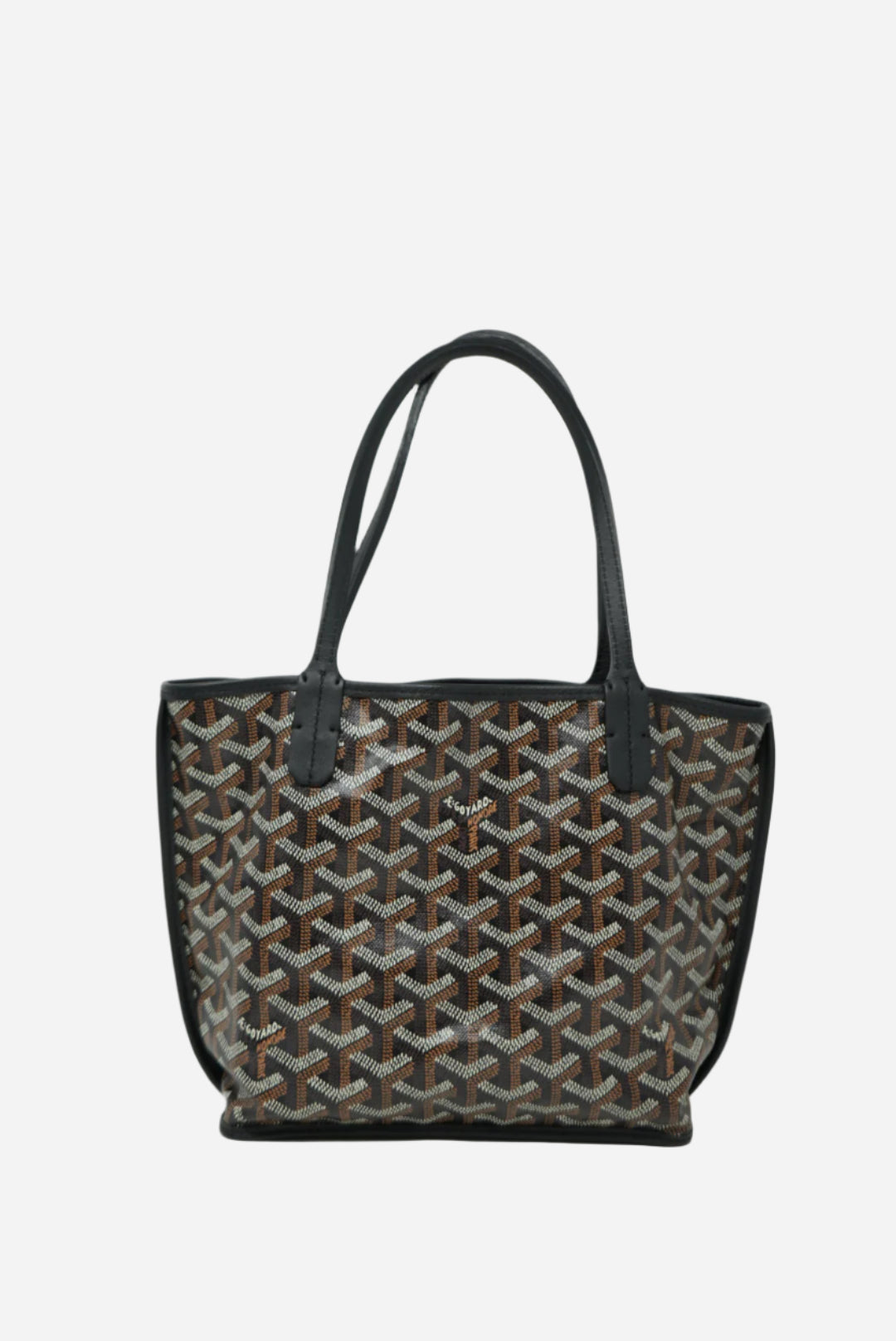 Goyard Goyardine Reversible Mini Anjou Black