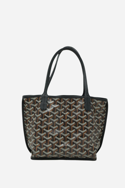 Goyard Goyardine Reversible Mini Anjou Black
