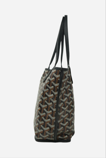 Goyard Goyardine Reversible Mini Anjou Black