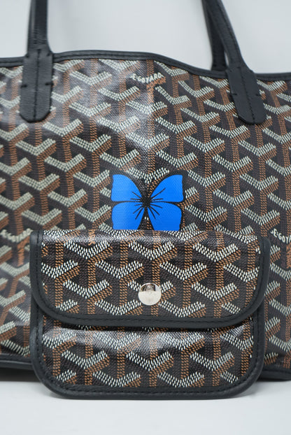Goyard Goyardine Reversible Mini Anjou Black