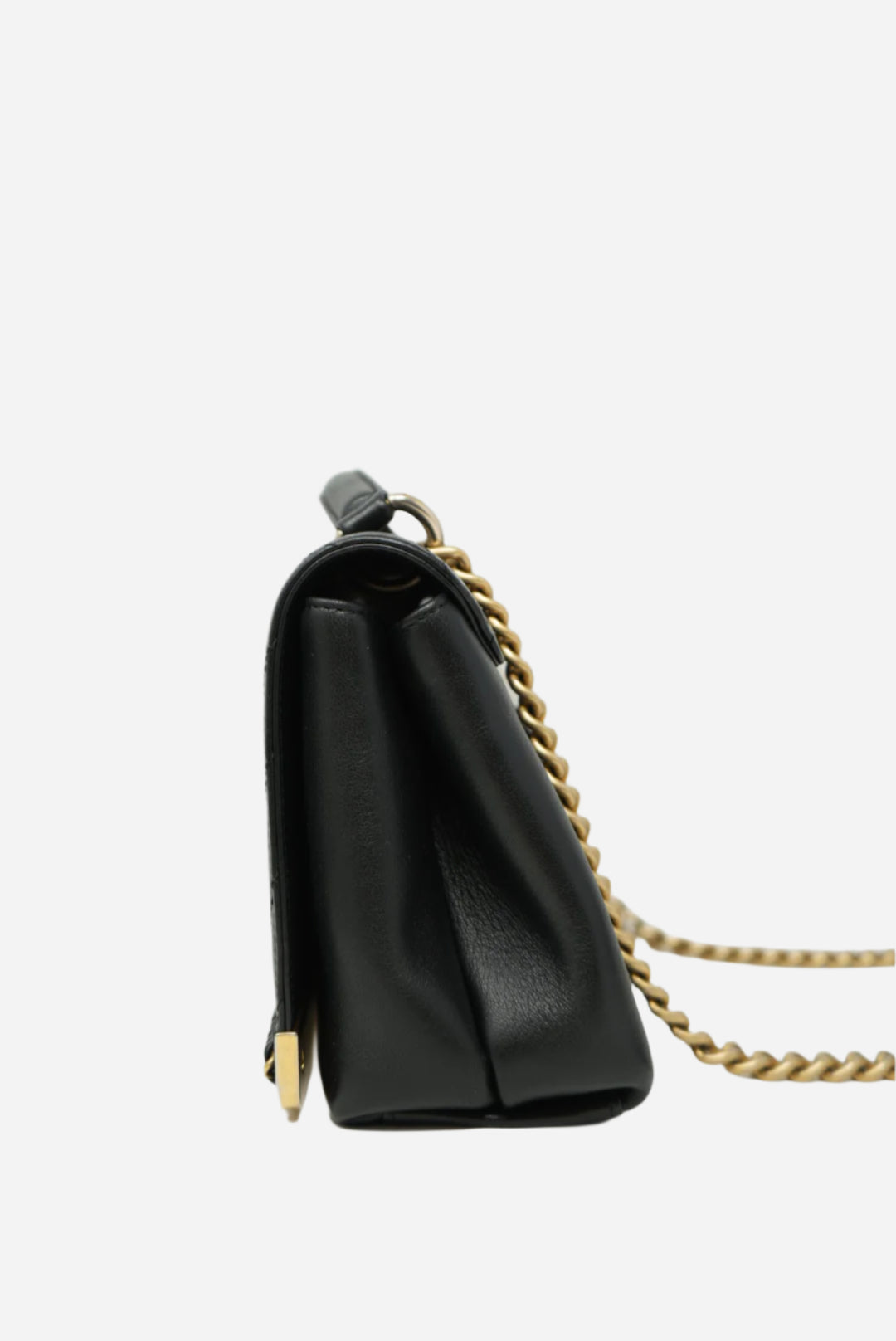 Pre-Owned Chanel Chevron Top Handle Lambskin