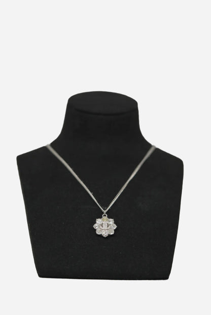 Pre-Owned Chanel CC Rhinestone Necklace 2014-2015