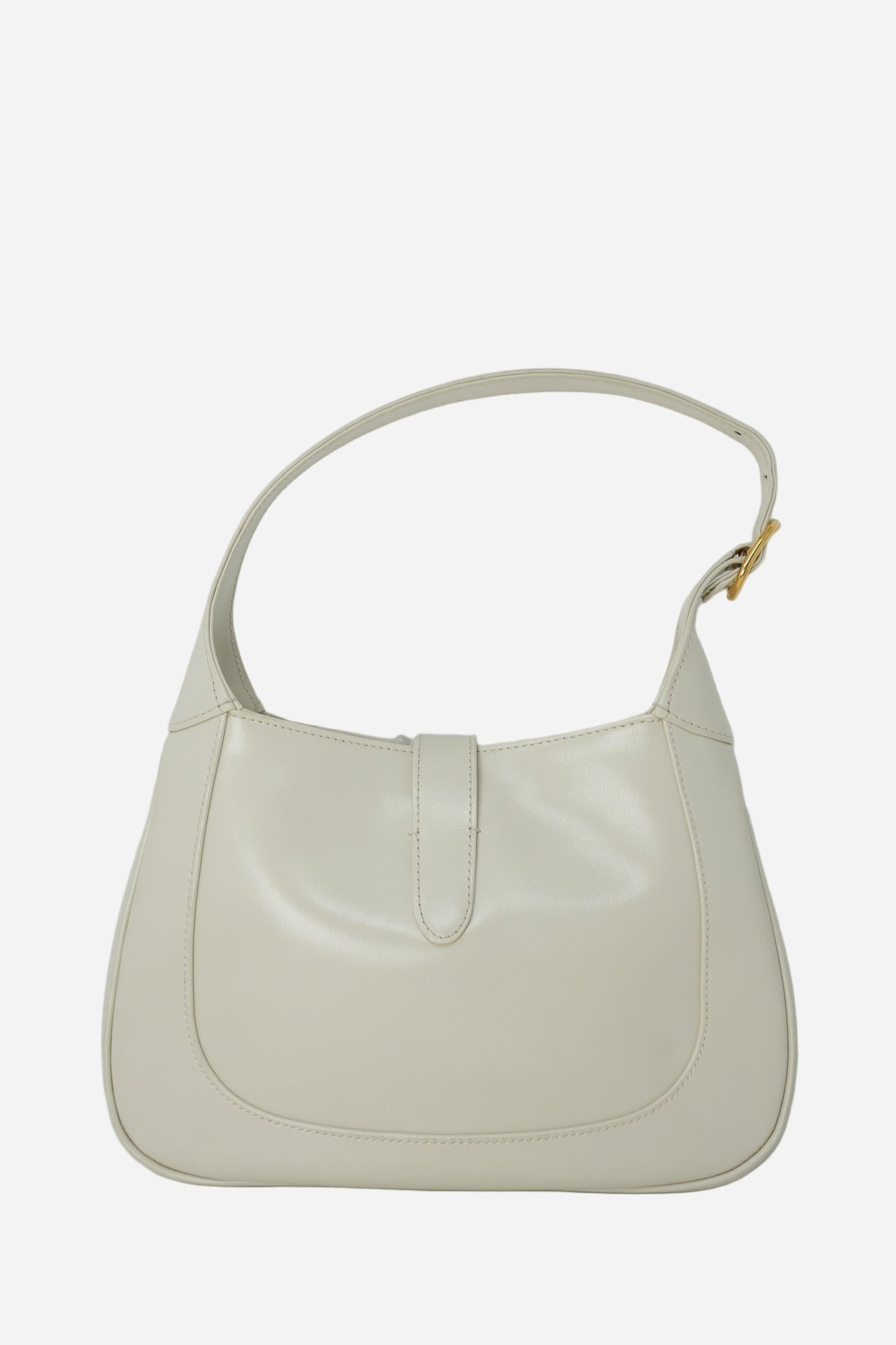 Gucci Jackie 1961 White Small Leather Shoulder Bag