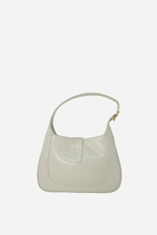 Gucci Jackie 1961 White Small Leather Shoulder Bag