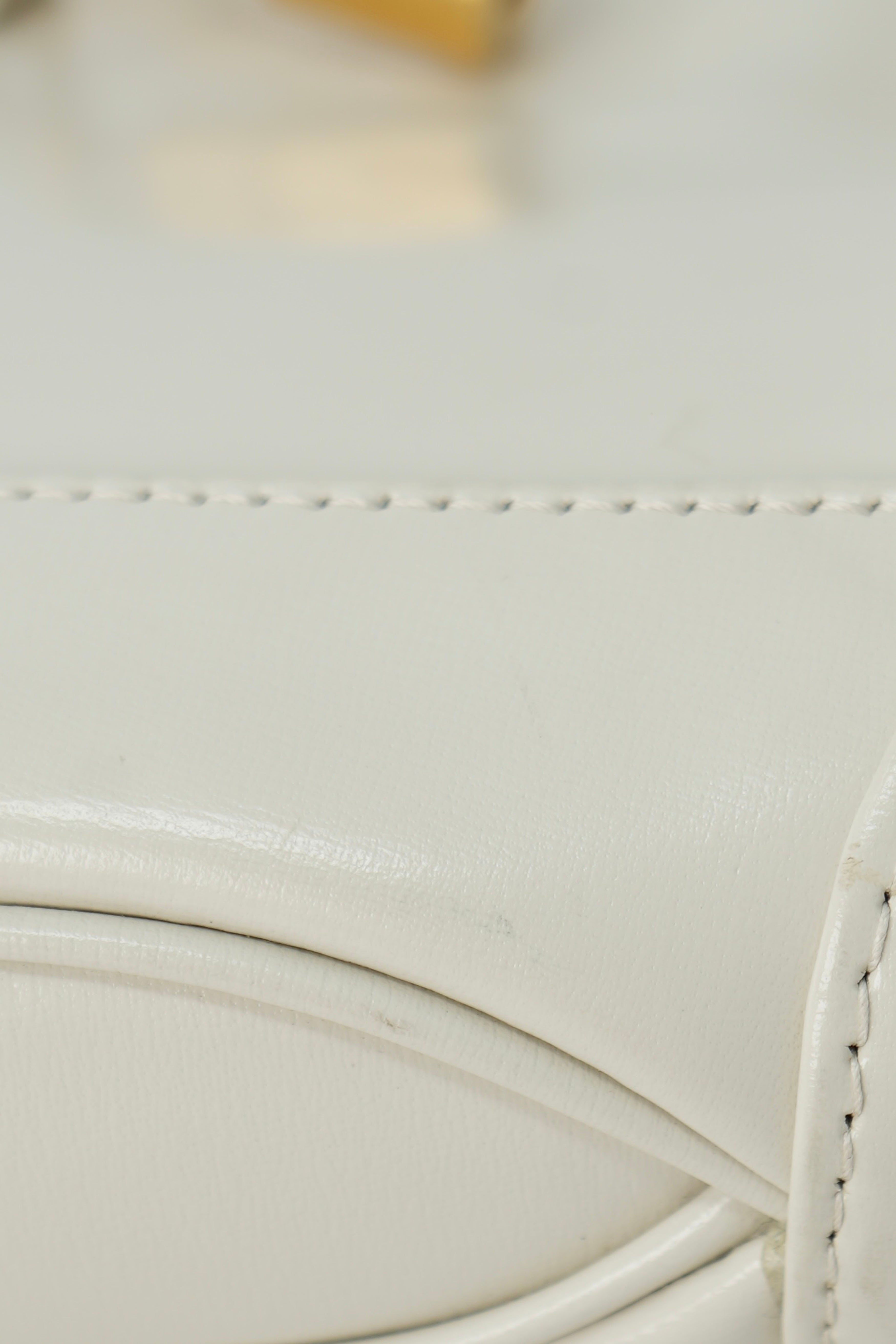 Gucci Jackie 1961 White Small Leather Shoulder Bag