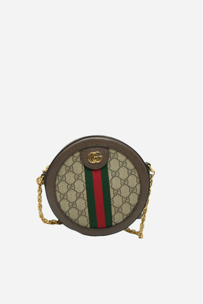 GUCCi OPHIDIA MINI ROUND Bag