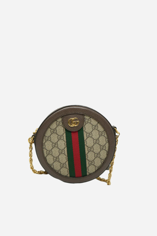 GUCCi OPHIDIA MINI ROUND Bag