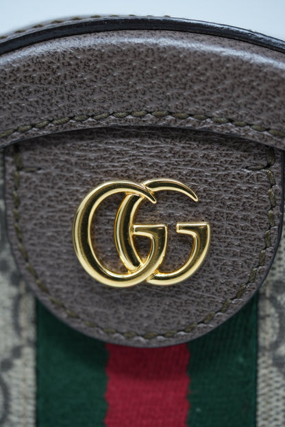 GUCCi OPHIDIA MINI ROUND Bag