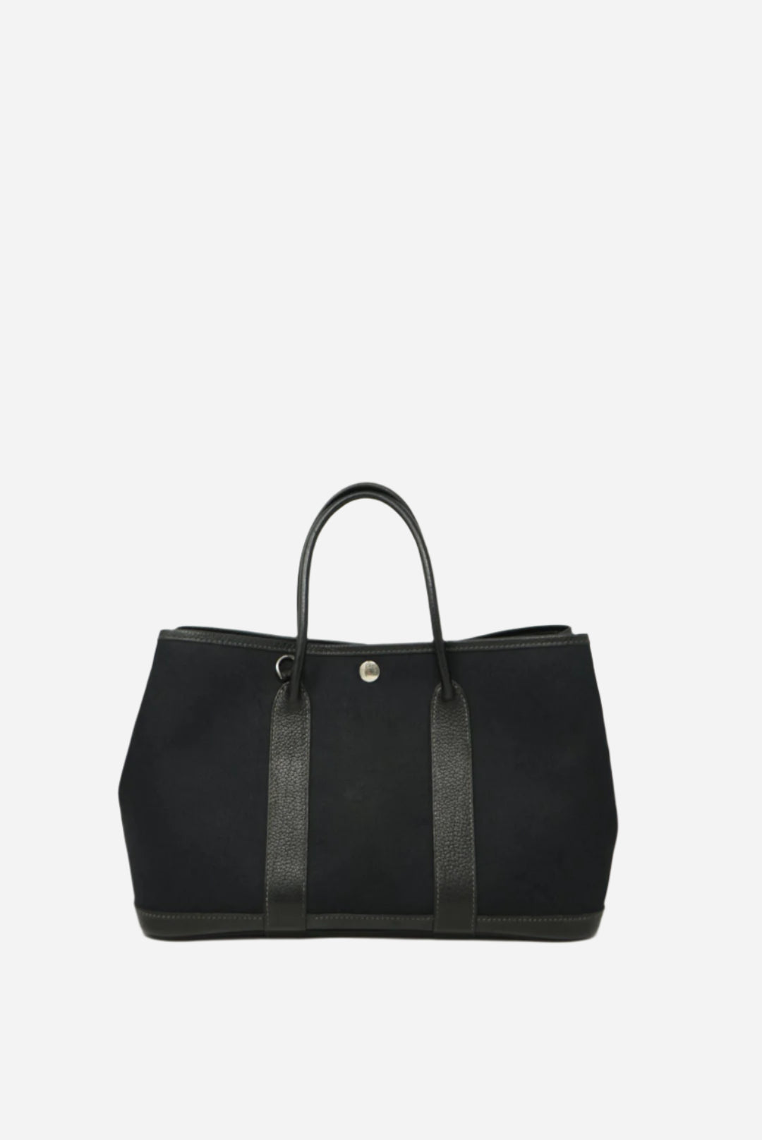 Hermes Garden Party 30 Canvas Black