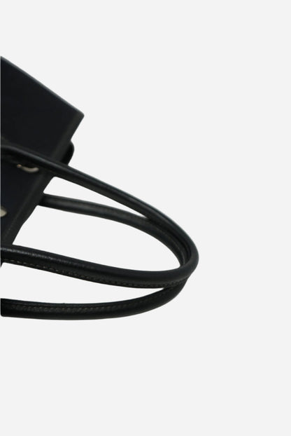 Hermes Garden Party 30 Canvas Black