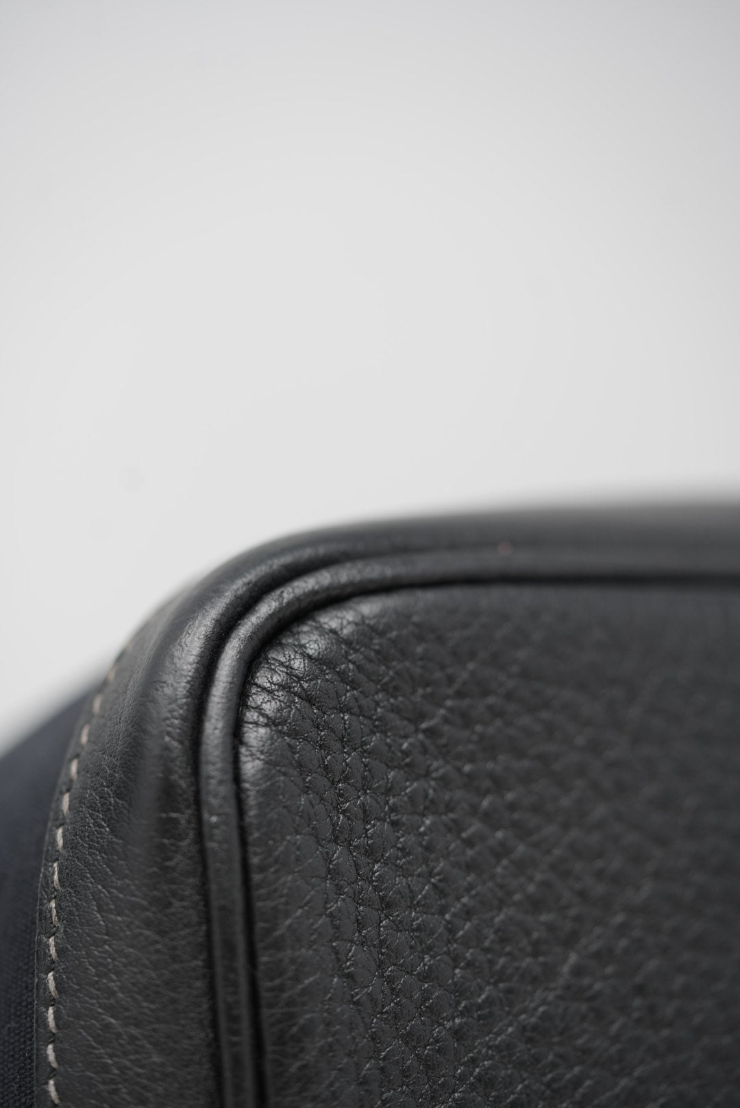 Hermes Garden Party 30 Canvas Black