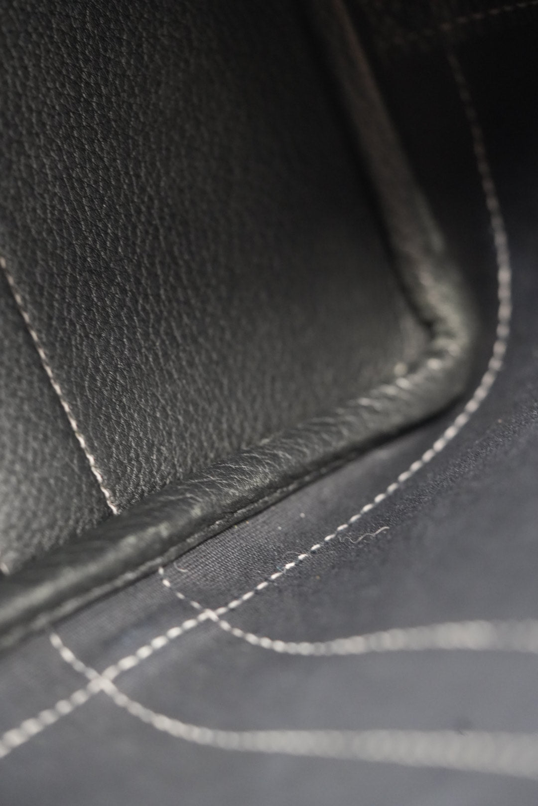 Hermes Garden Party 30 Canvas Black