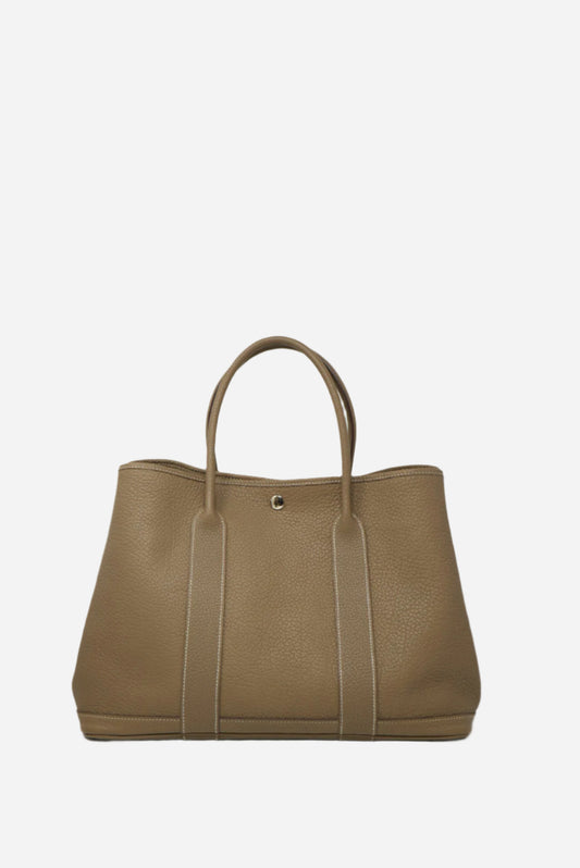Hermes Garden Party 36 Etoupe Handbag