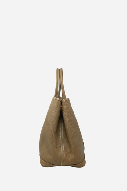 Hermes Garden Party 36 Etoupe Handbag
