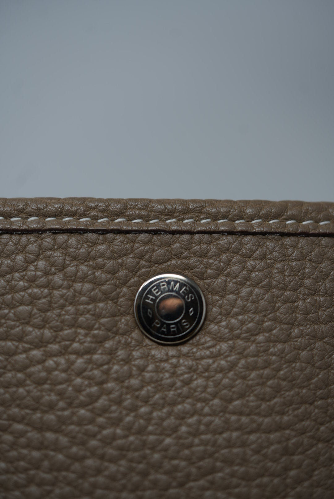 Hermes Garden Party 36 Etoupe Handbag