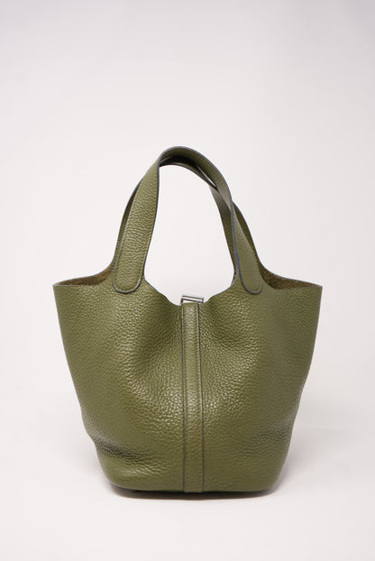 Hermes Picotin Lock 18 Green