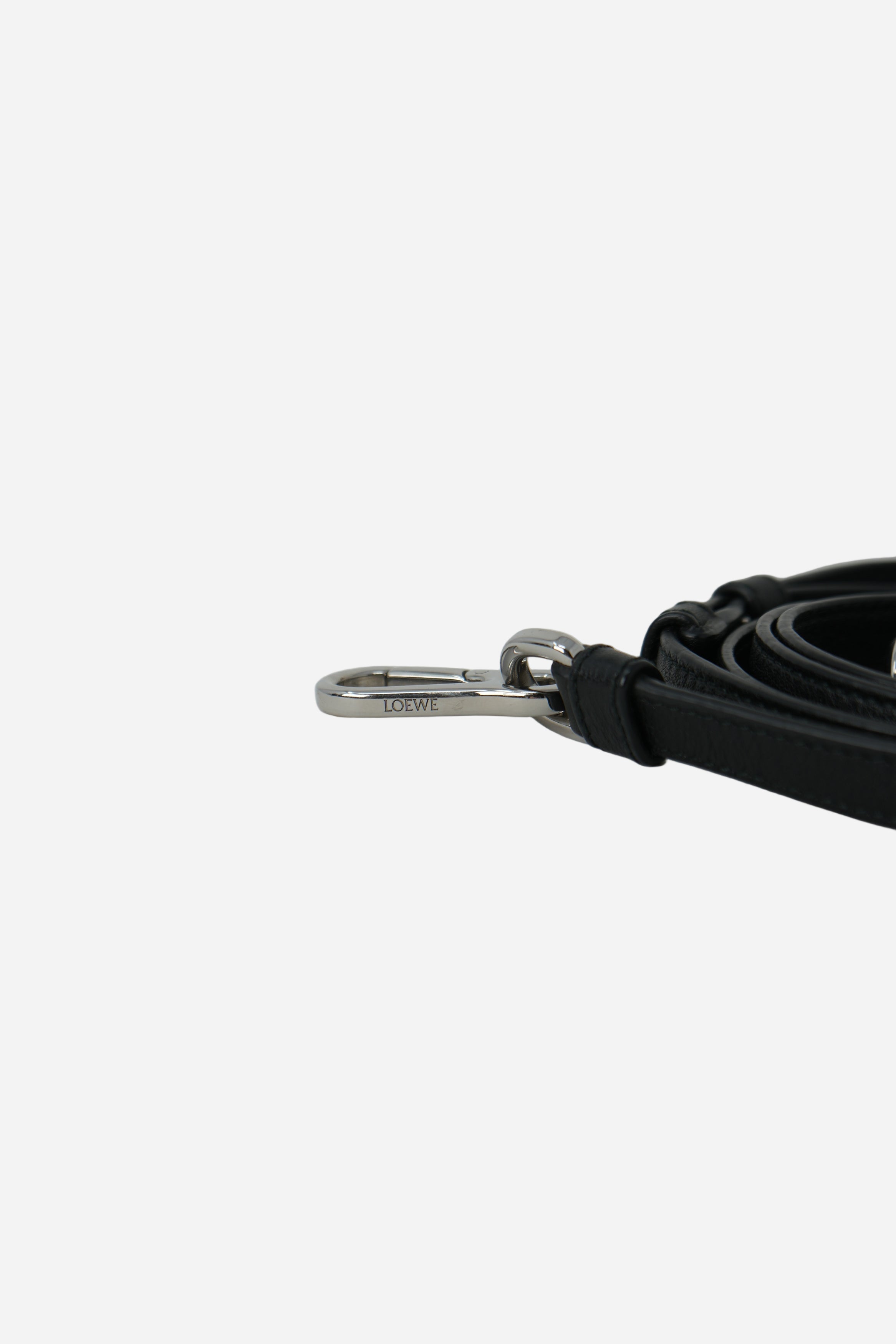 Loewe Black/White Calfskin Panda Crossbody Bag