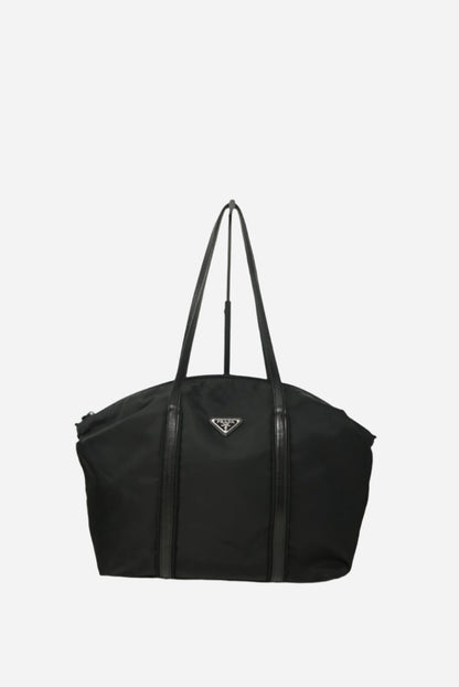 Prada Black Nylon Shoulder Bag