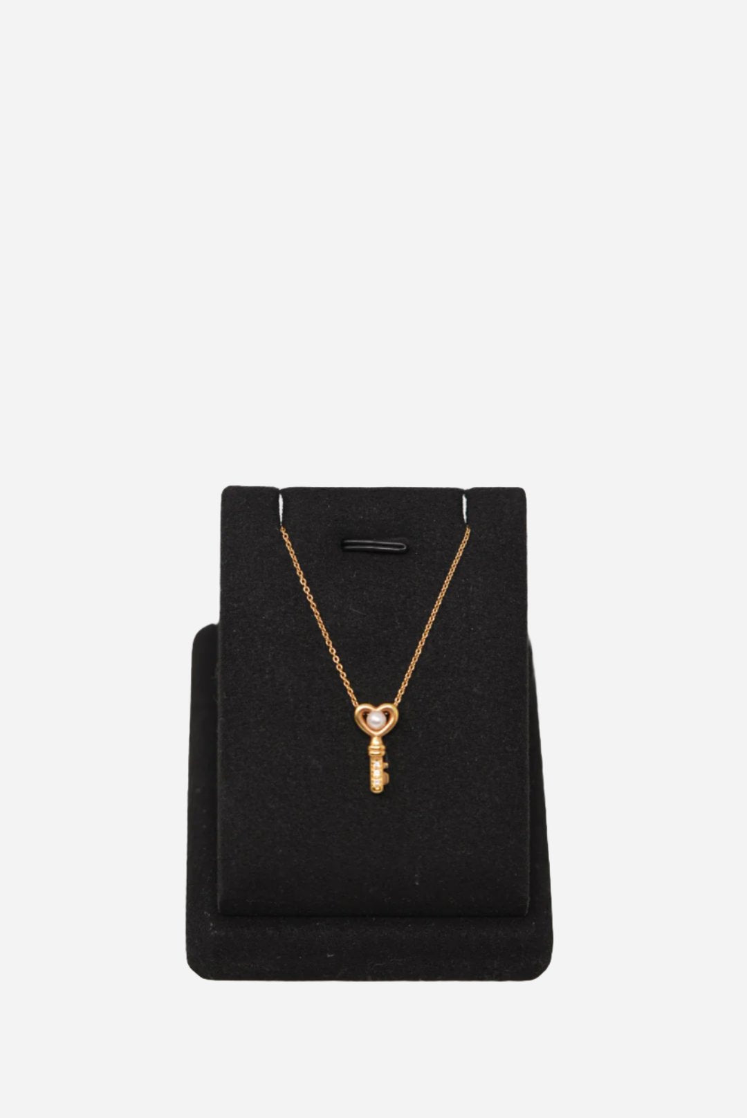 Tasaki Pearl&Diamond Key Necklace