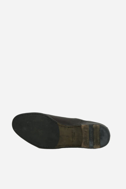 Heschung Brown Leather Ankle Boots
