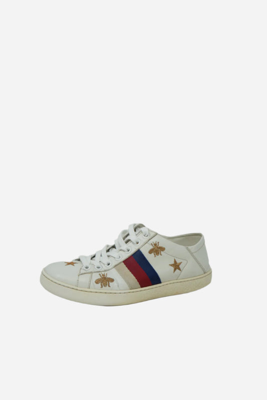 Gucci White Ace Bee Sneaker