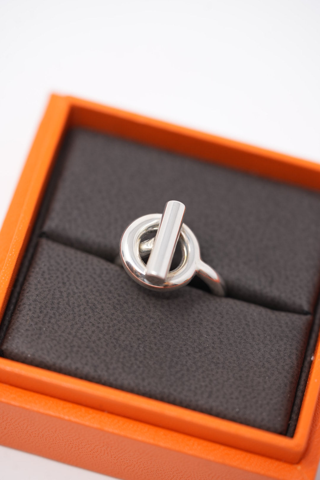 Hermes Echappee Hermes ring #50 925 silver