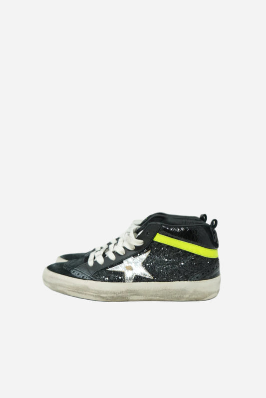 Golden Goose Mid Star Suede Studded Sneakers NW