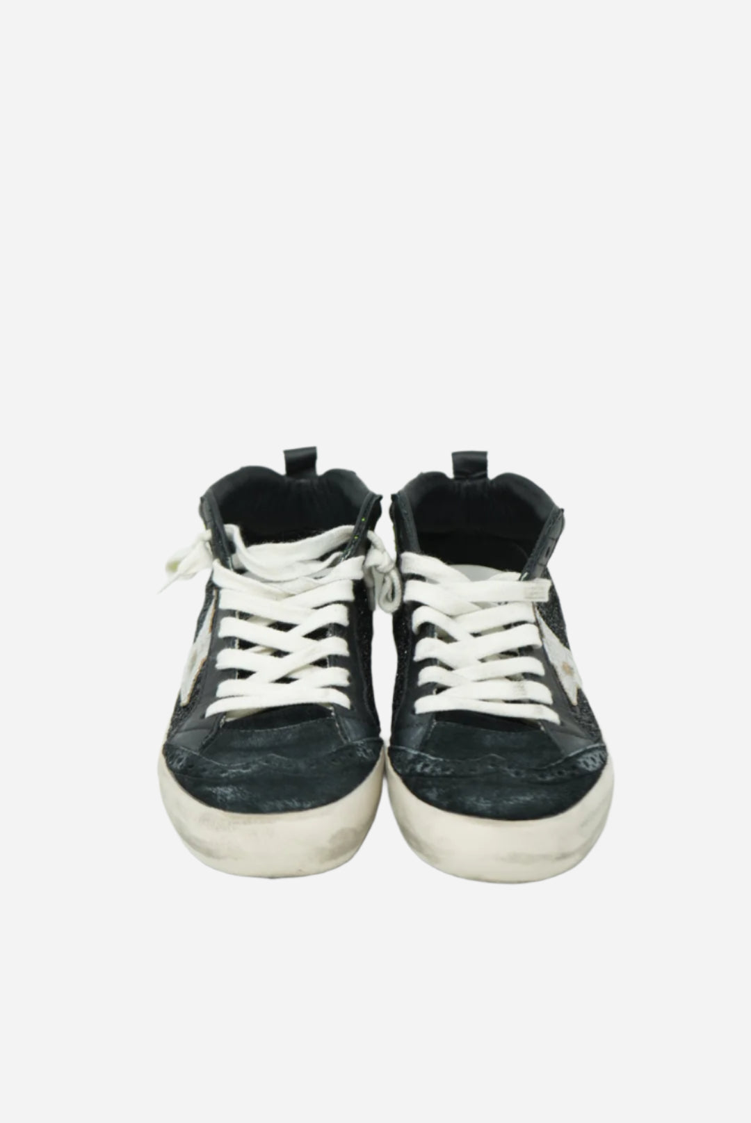 Golden Goose Mid Star Suede Studded Sneakers NW