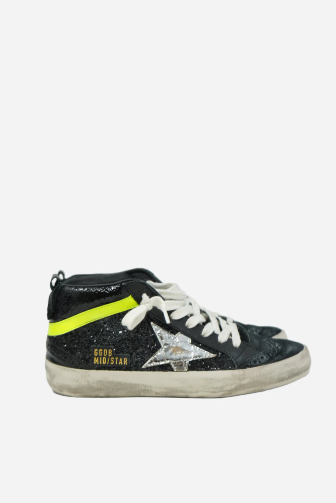 Golden Goose Mid Star Suede Studded Sneakers NW