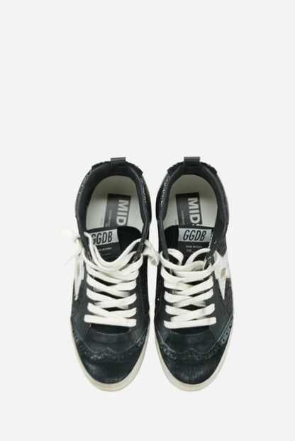 Golden Goose Mid Star Suede Studded Sneakers NW