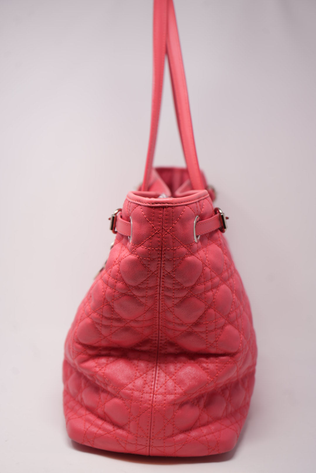 Dior 2012 Canvas Tote Red