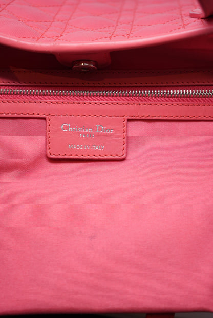 Dior 2012 Canvas Tote Red