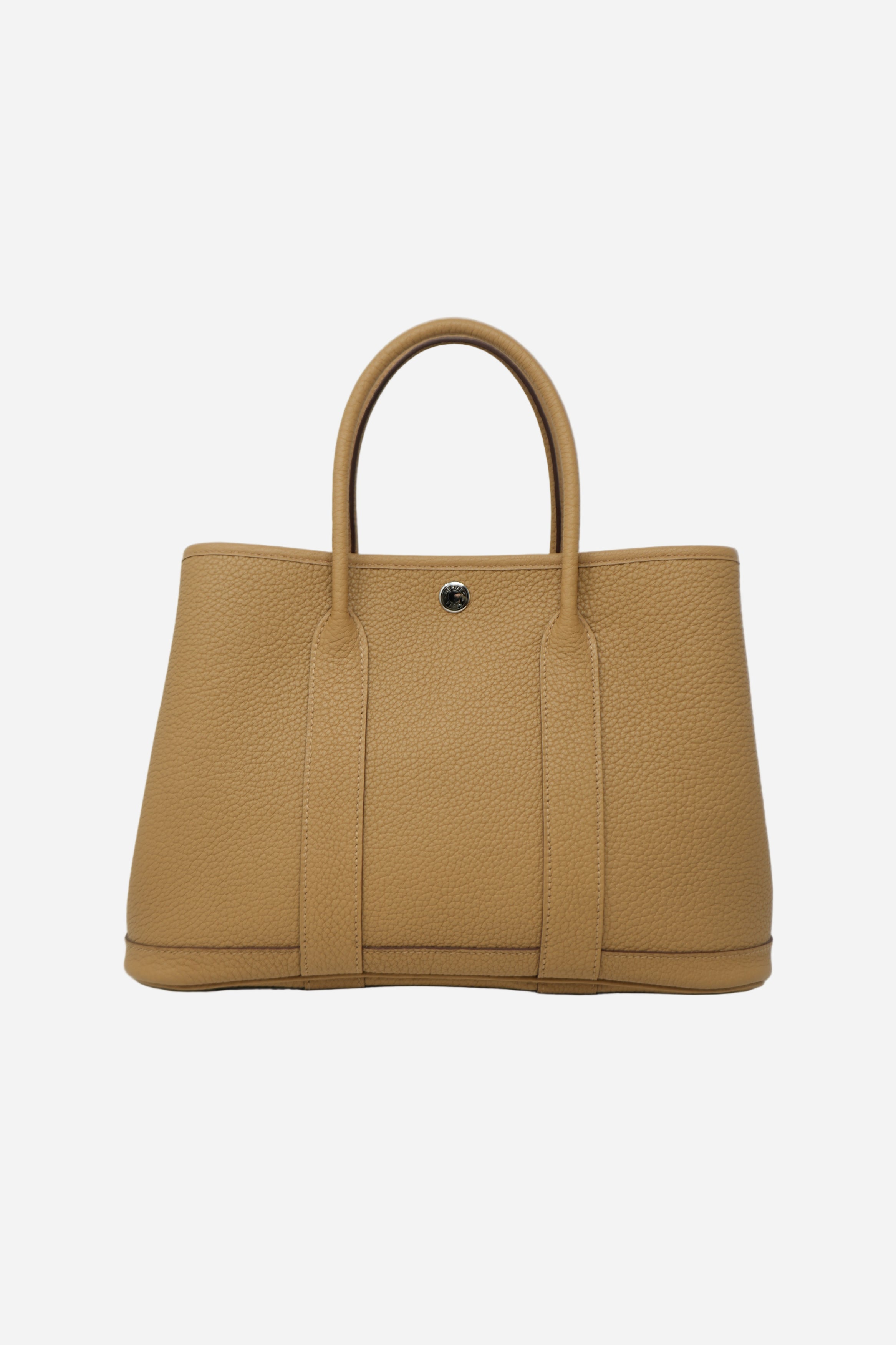 Hermes 2022 Biscuit Negonda Leather Garden Party 30