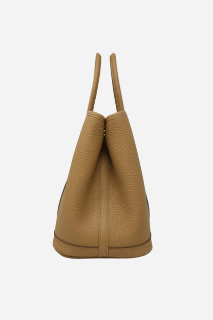 Hermes 2022 Biscuit Negonda Leather Garden Party 30