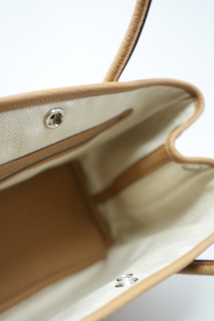 Hermes 2022 Biscuit Negonda Leather Garden Party 30